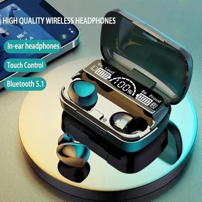 9D HiFi Sound Wireless Bluetooth Earbuds – Bluetooth 5.1, Noise Reduction