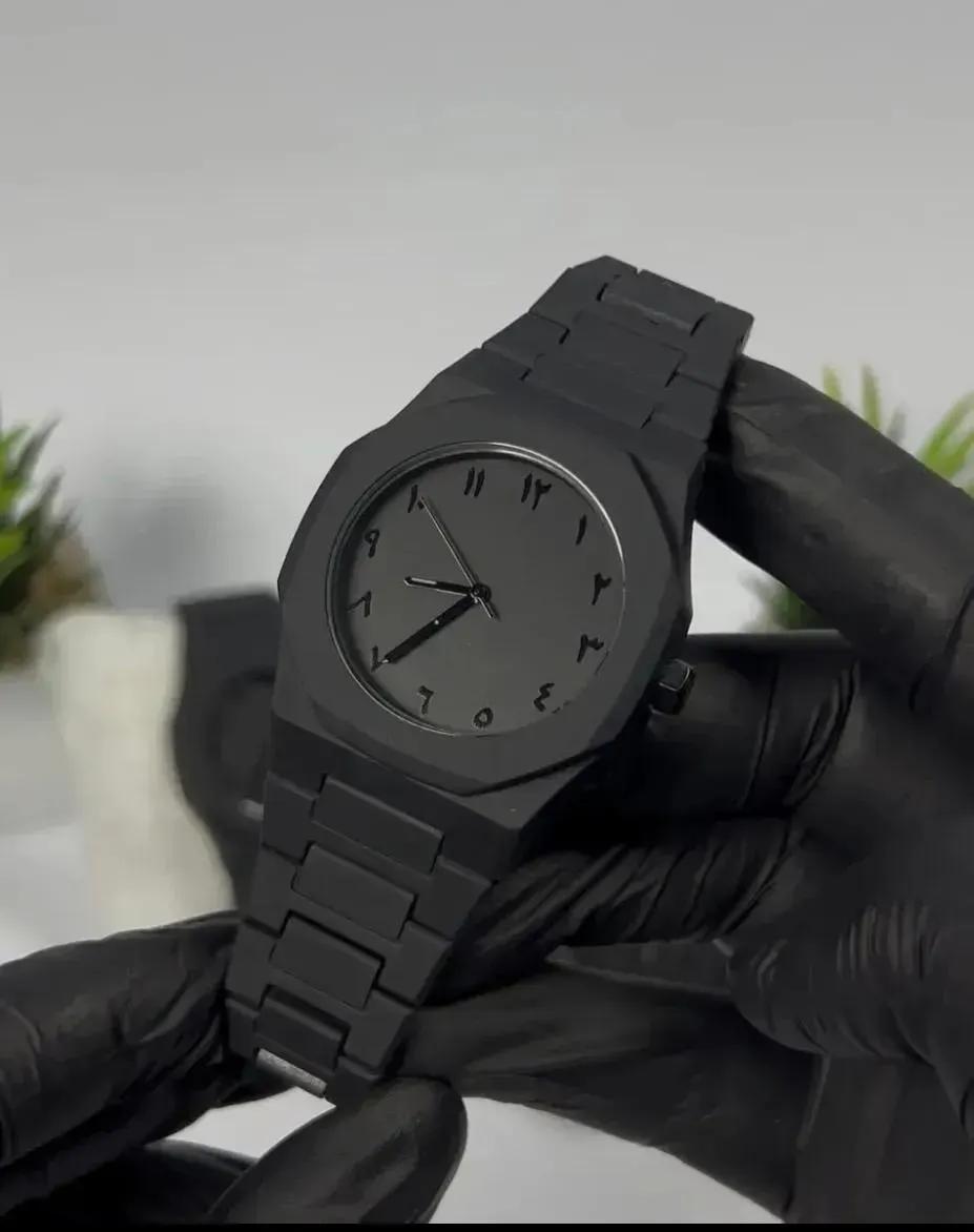 Arabic Aura Watch Black – Stylish Arabic Dial Luxury Watch for Men