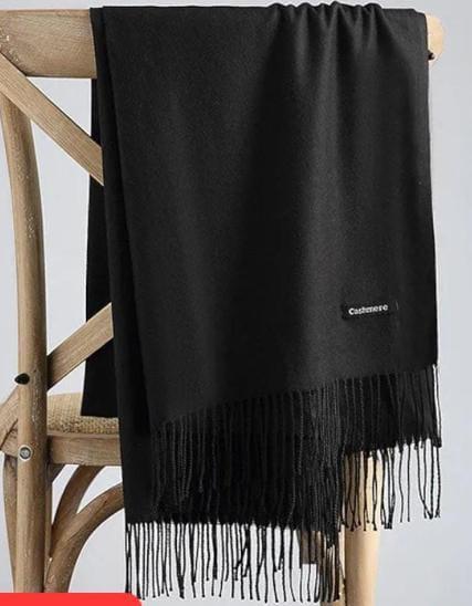 Women's Cashmere Plain Shawl